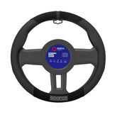 Sparco Cubierta de Para Volante de Automóvil Universal Negro Goma